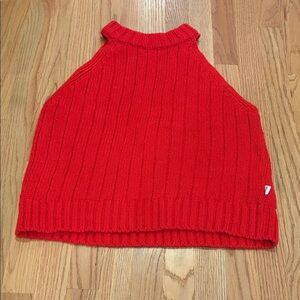 Red Turtleneck Sweater